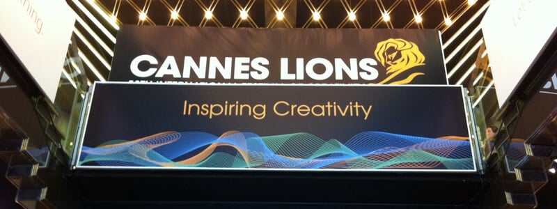 Cannes Lions signage