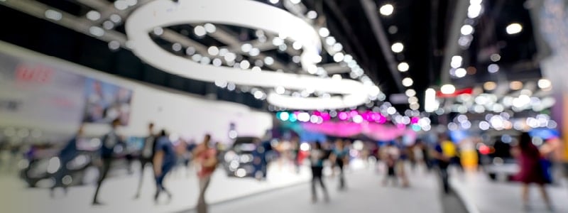 A blurred event image