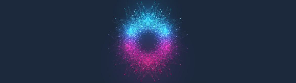 A digital AI animation