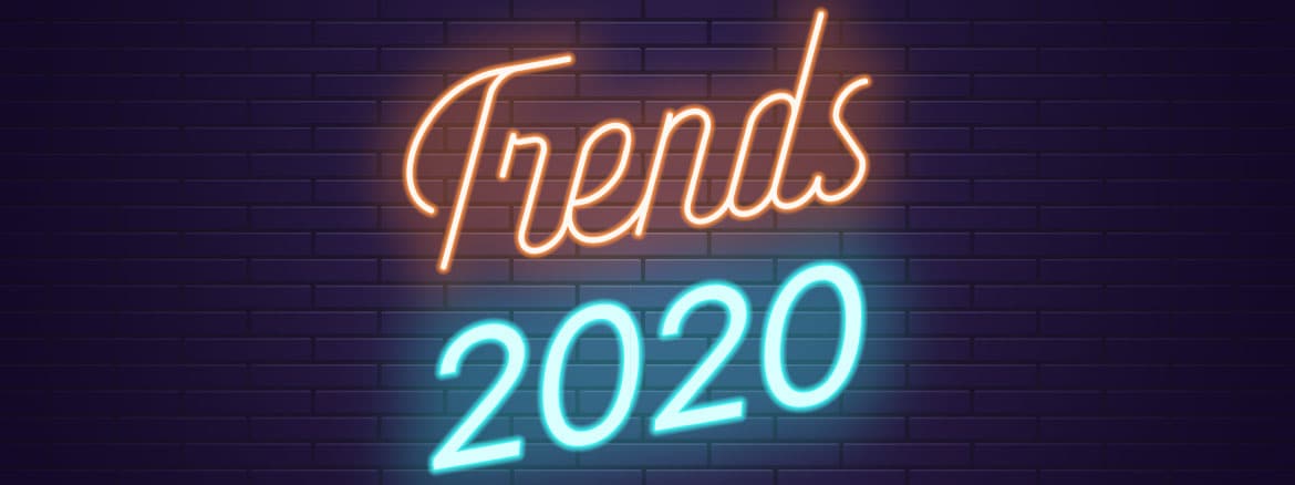Neon trends sign