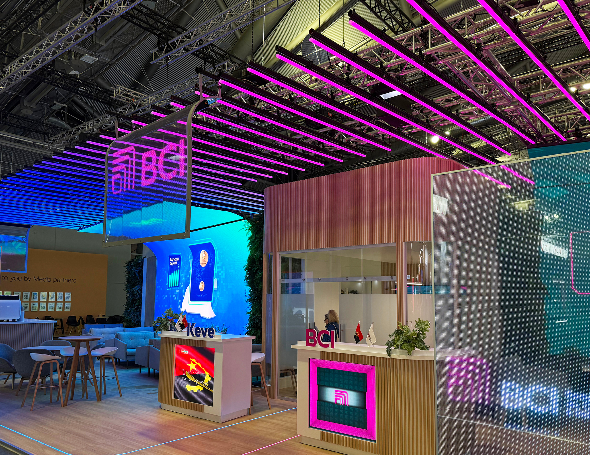BCI exhibition stand