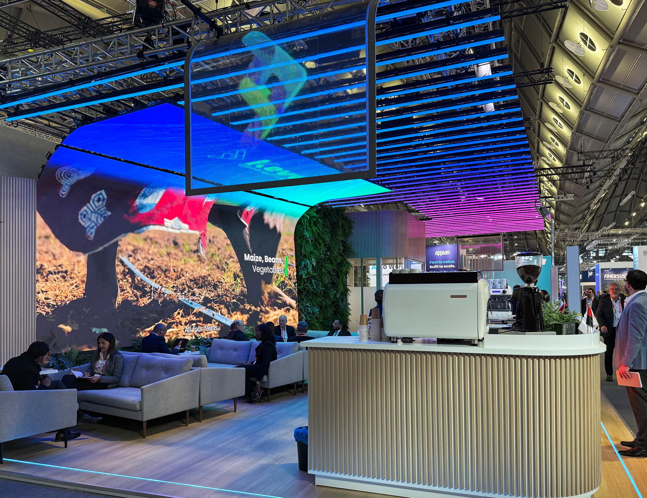 BCI exhibition stand