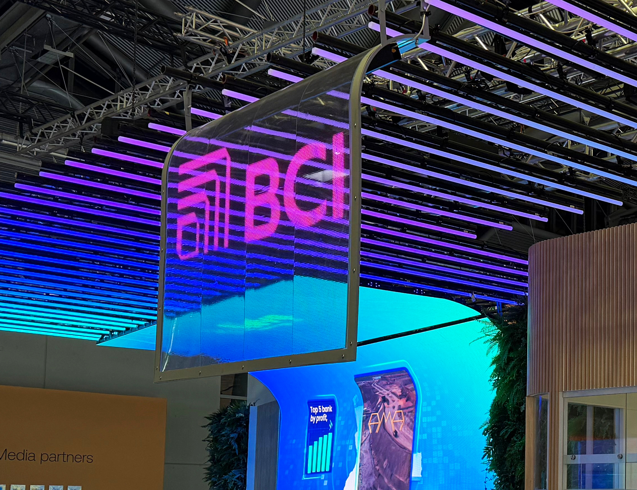 BCI exhibition stand