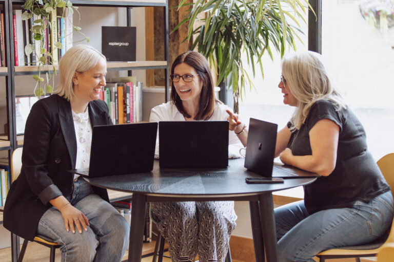 Rapiergroup staff in the office