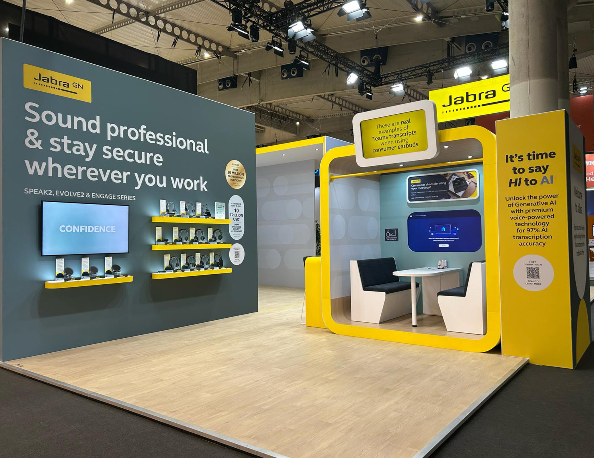 Jabra exhibition stand