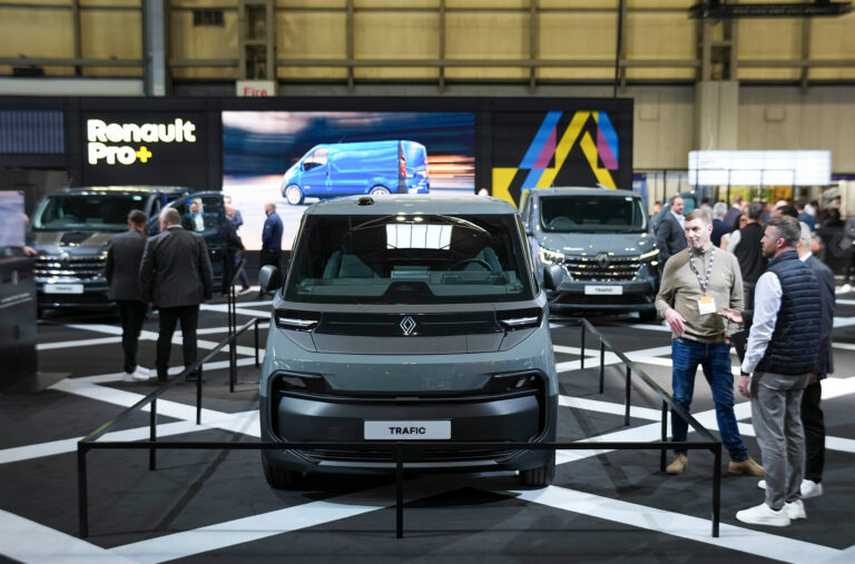 A van at the CV show in Birmigham